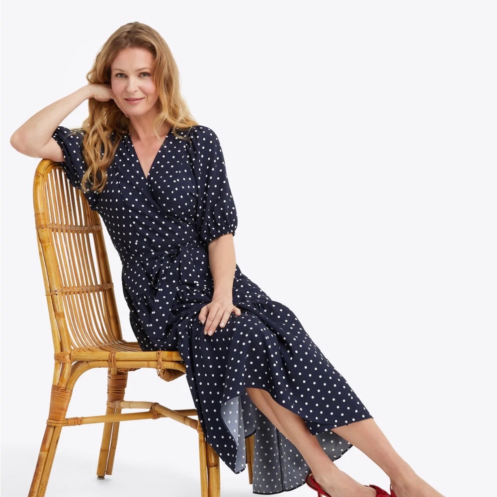 Priscilla Wrap Dress
